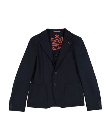 BIKKEMBERGS BIKKEMBERGS TODDLER BOY BLAZER MIDNIGHT BLUE SIZE 5 POLYESTER, VISCOSE, ELASTIC FIBRES 
