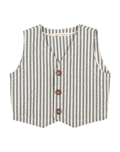 ZHOE & TOBIAH ZHOE & TOBIAH TODDLER BOY TAILORED VEST IVORY SIZE 6 COTTON, ELASTANE 