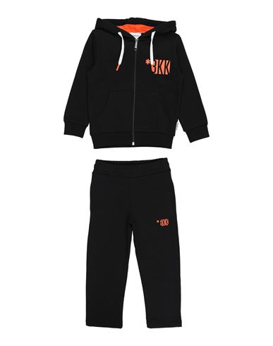 Bikkembergs Toddler Boy Tracksuit Black Size 4 Cotton In Black