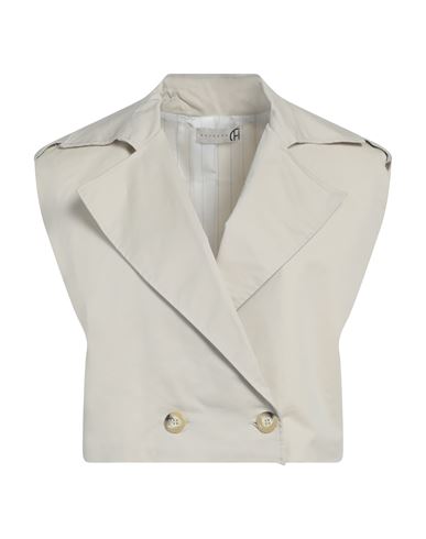 HAVEONE HAVEONE WOMAN BLAZER BEIGE SIZE M COTTON, ELASTANE 
