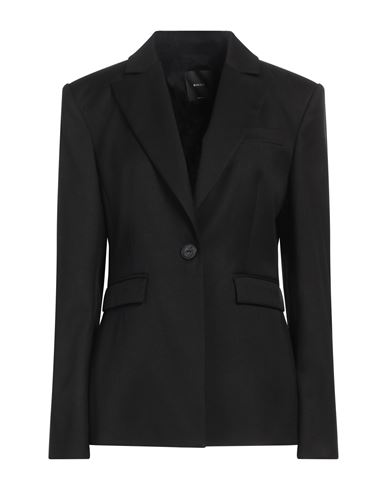 Pinko Woman Blazer Black Size 8 Polyester, Viscose, Elastane