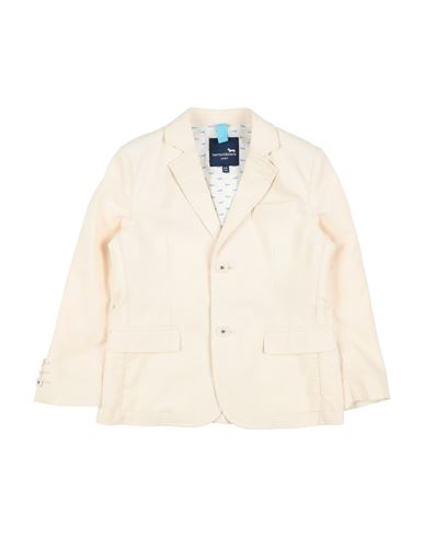 Harmont & Blaine Toddler Boy Blazer Ivory Size 6 Cotton, Linen In White