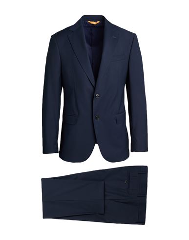 At.p.co At. P.co Man Suit Midnight Blue Size 38 Polyester, Viscose, Elastane