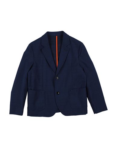 Liu •jo Man Toddler Boy Blazer Blue Size 4 Polyester, Viscose, Elastane In Blue
