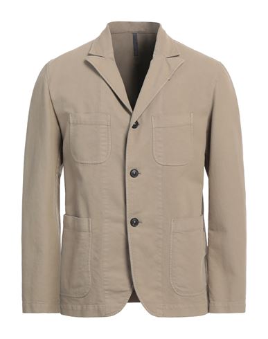 Man Blazer Beige Size 42 Linen, Wool, Viscose, Polyester