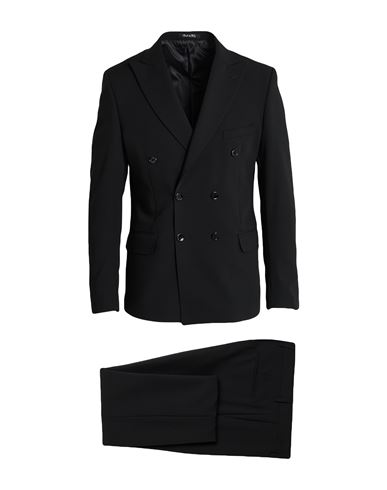 Tela-n° By Takeshy Kurosawa Man Suit Black Size 46 Polyester, Viscose, Elastane In Black