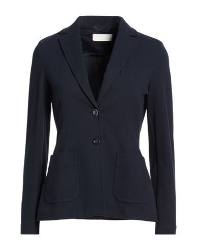 Circolo 1901 Woman Blazer Midnight Blue Size 4 Cotton, Elastane
