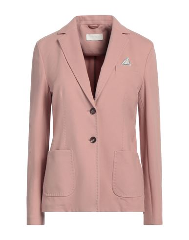 Circolo 1901 Woman Blazer Blush Size 6 Cotton, Elastane In Pink