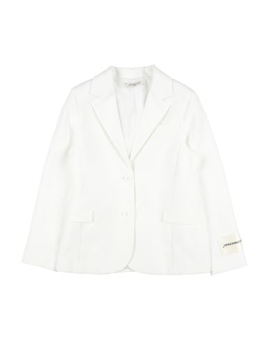 Hinnominate Toddler Girl Blazer White Size 6 Polyester, Elastane In White
