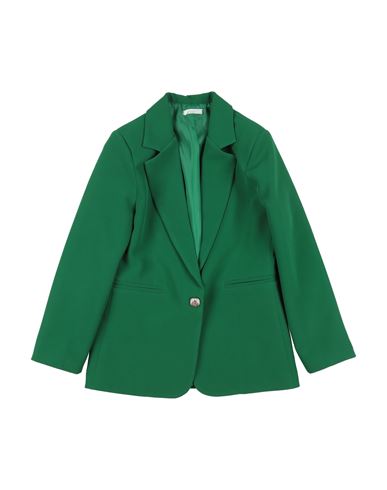 L:ú L:ú By Miss Grant Toddler Girl Blazer Green Size 6 Polyester, Elastane In Green