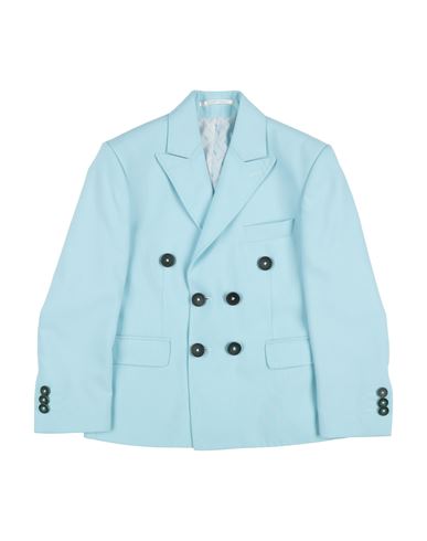 HARMONT & BLAINE HARMONT & BLAINE TODDLER BOY BLAZER TURQUOISE SIZE 6 POLYESTER, VISCOSE, LYCRA 