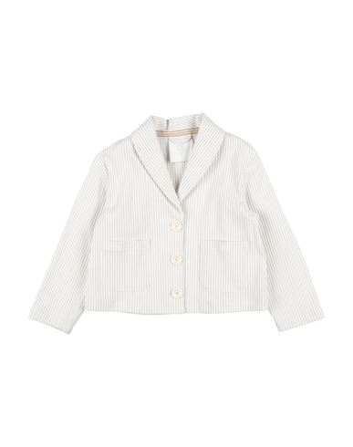 Eleventy Toddler Girl Blazer White Size 6 Cotton, Elastane In White
