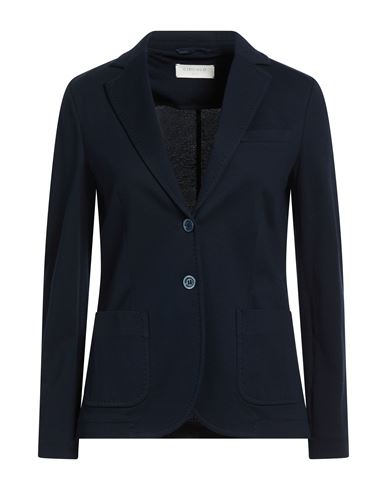 Circolo 1901 Woman Blazer Midnight Blue Size 4 Cotton, Elastane