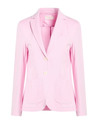 Circolo 1901 Woman Blazer Pink Size 14 Cotton, Elastane In Pink