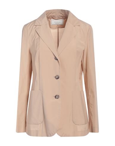 Peserico Woman Blazer Sand Size 8 Cotton, Polyester In Beige