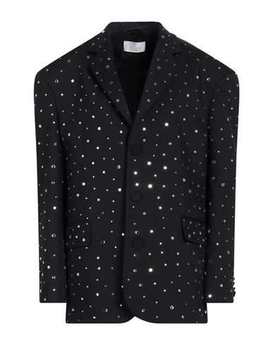 Giuseppe Di Morabito Woman Blazer Black Size 12 Cotton, Polyamide, Elastane In Black