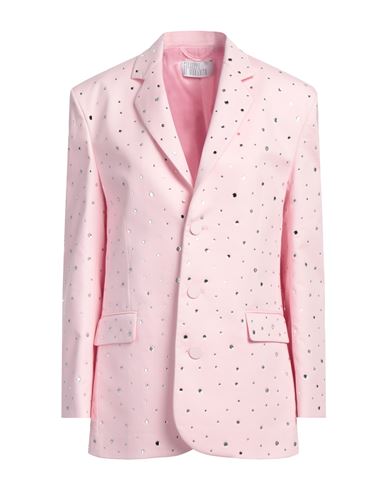 Giuseppe Di Morabito Woman Blazer Pink Size 6 Cotton, Polyamide, Elastane In Pink