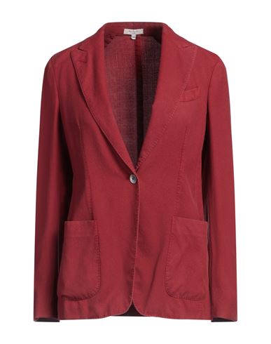 Boglioli Woman Blazer Brick Size 4 Wool In Red