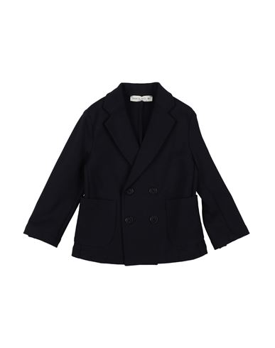 MANUEL RITZ MANUEL RITZ TODDLER BOY BLAZER MIDNIGHT BLUE SIZE 6 VISCOSE, POLYAMIDE, ELASTANE 