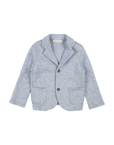 MANUEL RITZ MANUEL RITZ TODDLER BOY BLAZER SKY BLUE SIZE 4 VISCOSE, POLYESTER, POLYAMIDE 