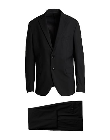 LIU •JO MAN LIU •JO MAN MAN SUIT BLACK SIZE 42 WOOL, ELASTANE 