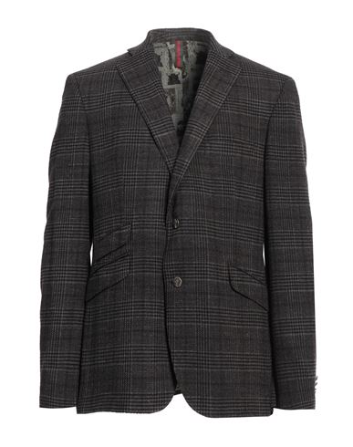 ABSEITS ABSEITS MAN BLAZER DARK BROWN SIZE 48 VIRGIN WOOL, POLYAMIDE, SILK, LINEN 