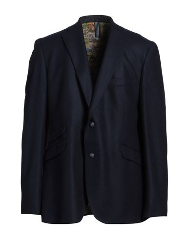 ABSEITS ABSEITS MAN BLAZER MIDNIGHT BLUE SIZE 48 WOOL, CASHMERE 