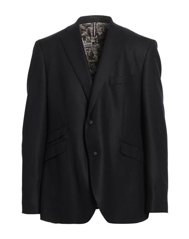 ABSEITS ABSEITS MAN BLAZER BLACK SIZE 50 WOOL, CASHMERE 