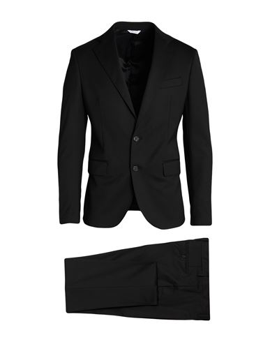 Brian Dales Man Suit Charcoal Size 40 Polyester, Wool, Elastane