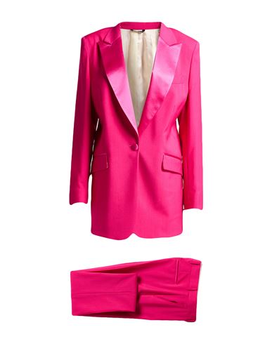 Brian Dales Woman Suit Fuchsia Size 8 Wool