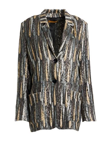 Siyu Woman Blazer Lead Size 6 Viscose, Polyester, Silk