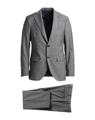 Sartoria Latorre Man Suit Grey Size 46 Virgin Wool In Gray