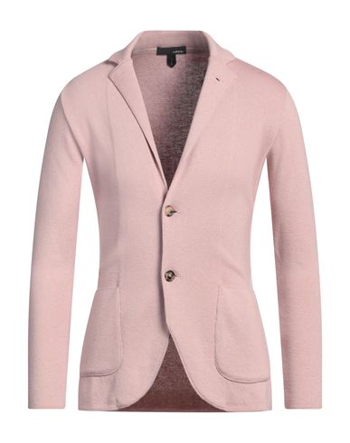 Lardini Man Blazer Pink Size Xs Wool, Silk, Cashmere In Pink