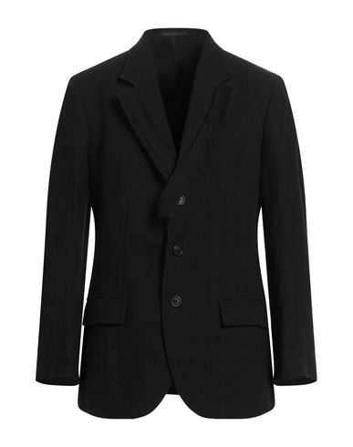 Ys For Men Y's For Men Man Blazer Black Size 4 Linen In Black