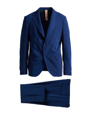 Bernese Milano Man Suit Navy Size 44 Polyester, Viscose, Elastane