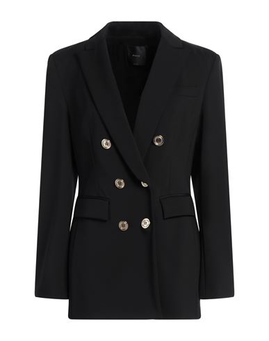 Pinko Woman Blazer Black Size 8 Viscose, Polyamide, Elastane In Black