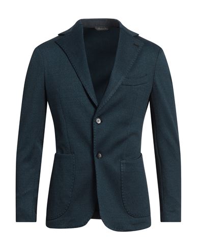 Takeshy Kurosawa Man Blazer Deep Teal Size 40 Polyester, Viscose, Elastane