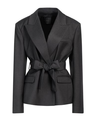 Pinko Woman Blazer Grey Size 6 Polyester, Viscose, Elastane In Gray