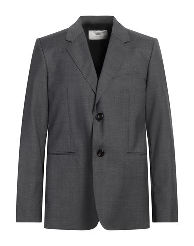 Shop Ami Alexandre Mattiussi Man Blazer Grey Size 42 Virgin Wool