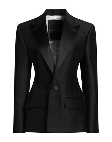 Dsquared2 Woman Blazer Black Size 4 Virgin Wool, Silk