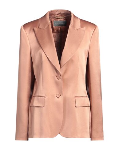 Alberta Ferretti Woman Blazer Antique Rose Size 10 Acetate, Silk In Pink