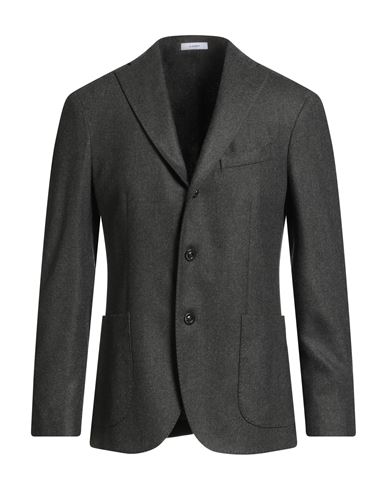 Boglioli Man Blazer Dark Green Size 38 Virgin Wool, Polyamide, Acrylic, Cashmere, Elastane