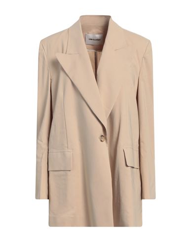 Low Classic Beige Wool Classic Blazer In Beige