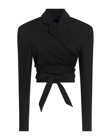 Andreädamo Andreādamo Woman Blazer Black Size M Rayon, Polyamide, Elastane In Black