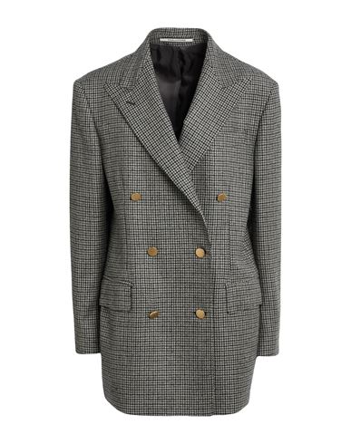 Tagliatore 02-05 Woman Blazer Lead Size 6 Virgin Wool In Grey