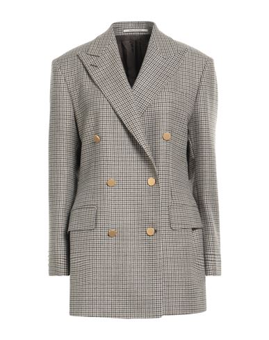 Tagliatore 02-05 Woman Blazer Dark Brown Size 4 Virgin Wool