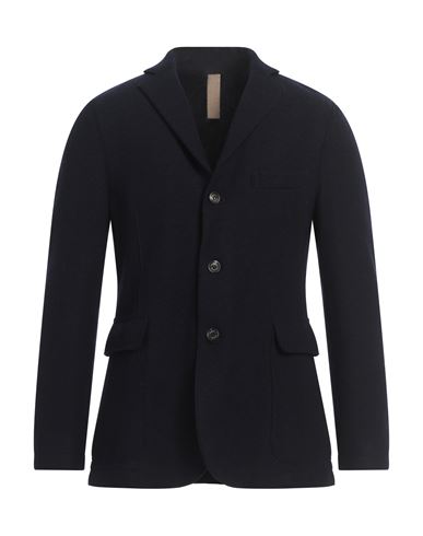Eleventy Man Blazer Midnight Blue Size 44 Wool