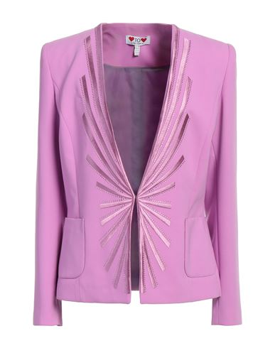 Gai Mattiolo Love To Love Woman Blazer Mauve Size 12 Polyester