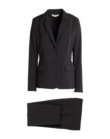 Corte Dei Gonzaga Woman Co-ord Black Size 8 Polyester, Elastane
