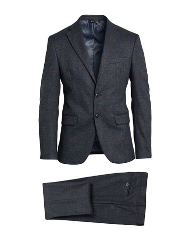 Alessandro Gilles Man Suit Charcoal Size 38 Wool, Viscose, Elastane